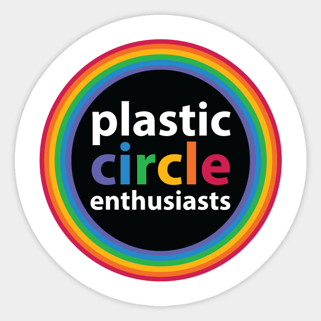 Disc Golf Plastic Circle Enthusiasts Sticker by PlasticCircleEnthusiasts